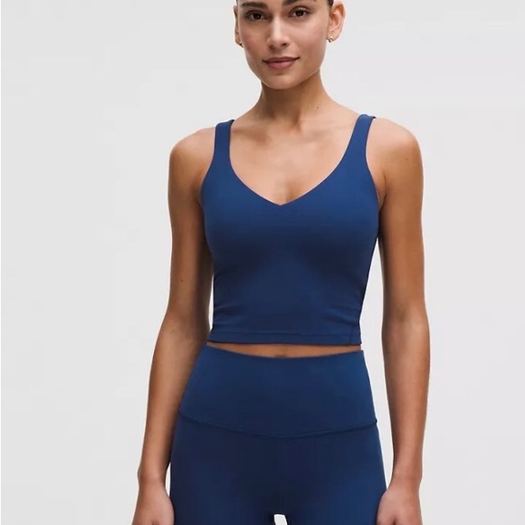 lululemon athletica Tops - Lululemon Align Tank Top Size 6 Women Gym Yoga Shirt Blue.